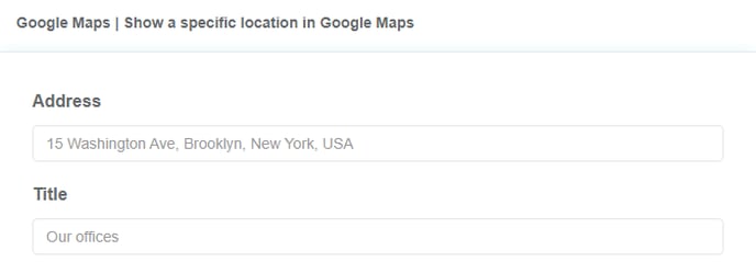 Google Maps 2