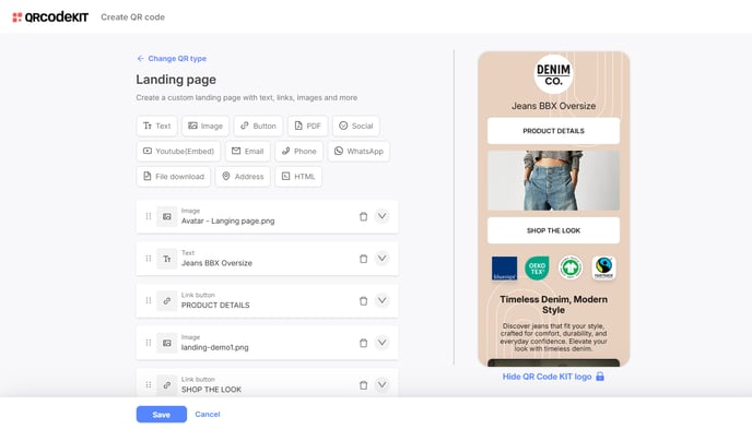 Create Landing page 2